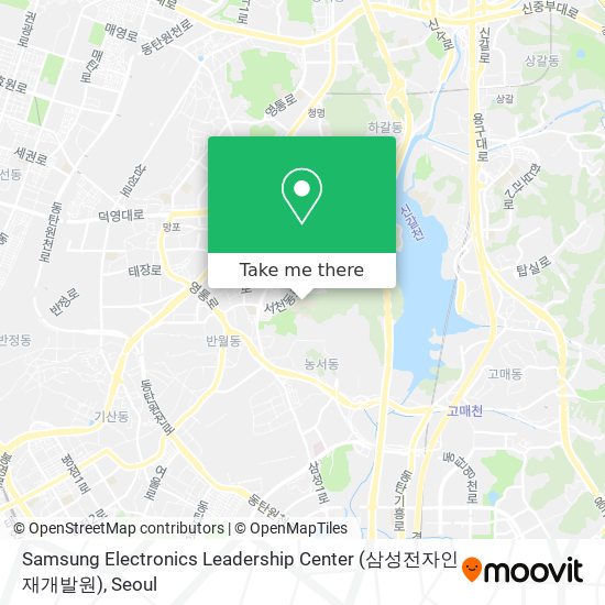 Samsung Electronics Leadership Center (삼성전자인재개발원) map