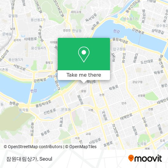 잠원대림상가 map