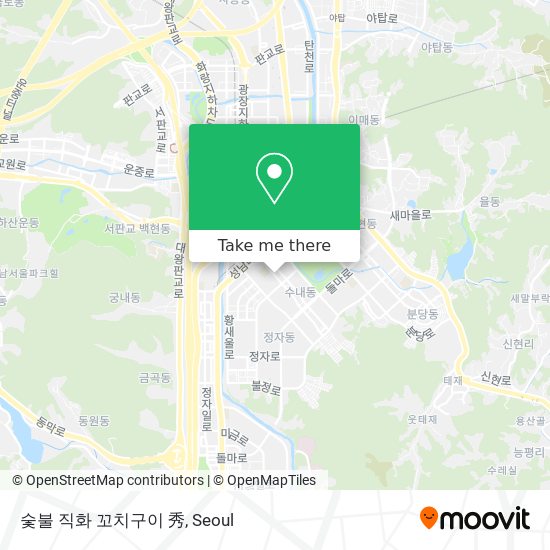 숯불 직화 꼬치구이 秀 map