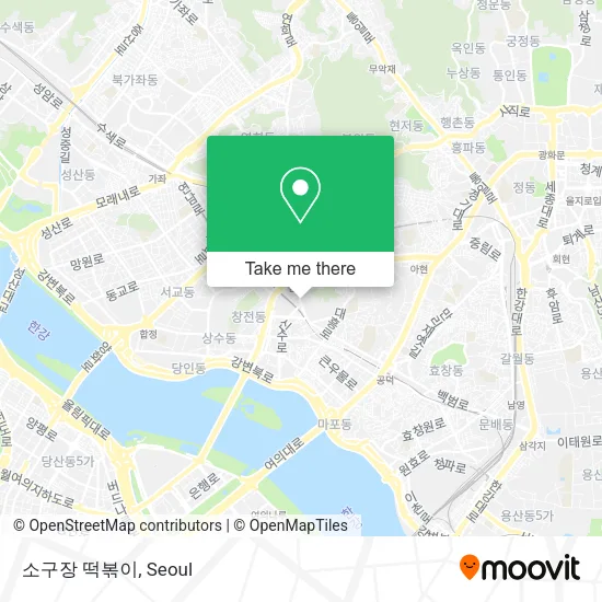 소구장 떡볶이 map