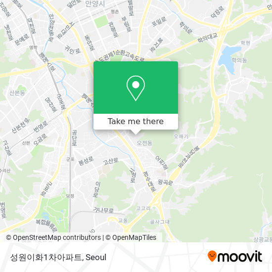 성원이화1차아파트 map