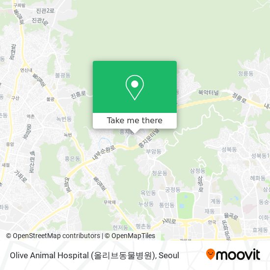 Olive Animal Hospital (올리브동물병원) map