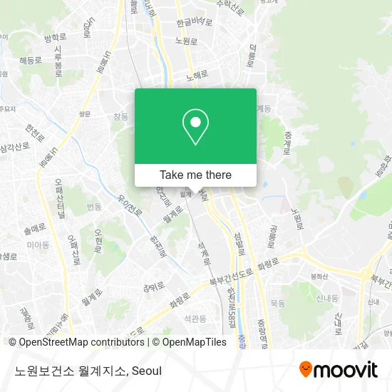 노원보건소 월계지소 map
