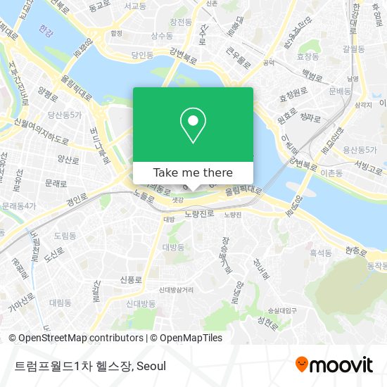 트럼프월드1차 헬스장 map