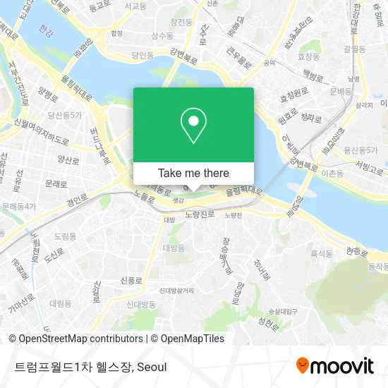 트럼프월드1차 헬스장 map