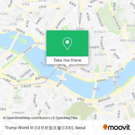 Trump World III (대우트럼프월드3차) map