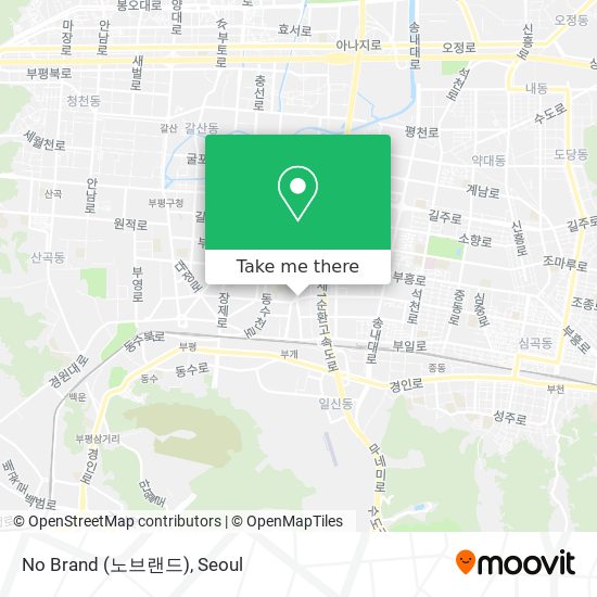 No Brand (노브랜드) map