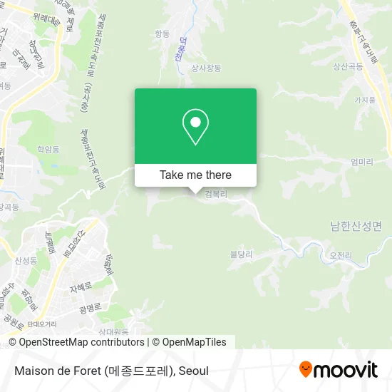 Maison de Foret (메종드포레) map