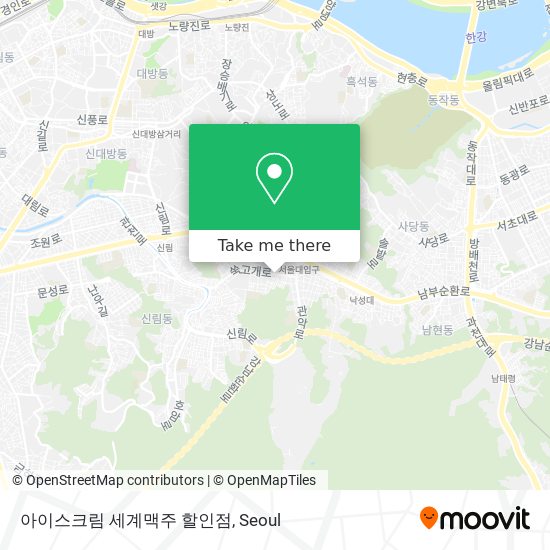 아이스크림 세계맥주 할인점 map