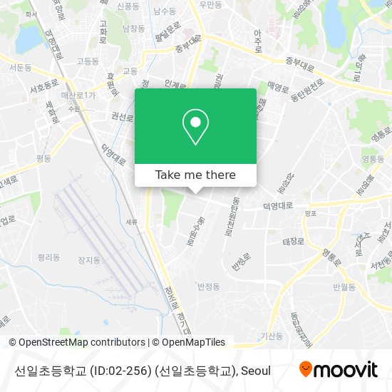 선일초등학교 (ID:02-256) (선일초등학교) map