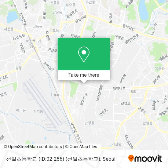 선일초등학교 (ID:02-256) (선일초등학교) map