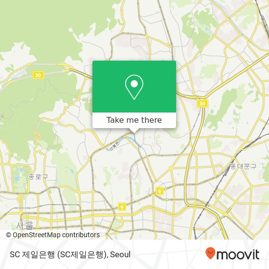 SC 제일은행 (SC제일은행) map