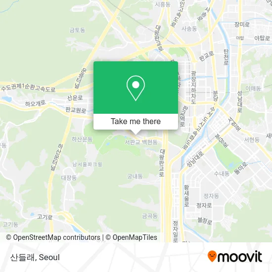 산들래 map