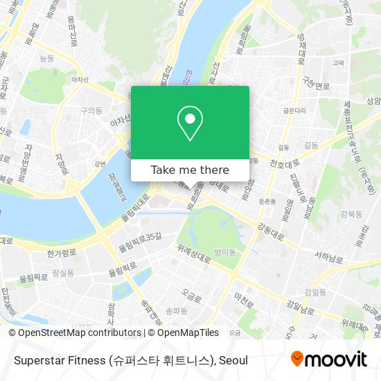 Superstar Fitness (슈퍼스타 휘트니스) map