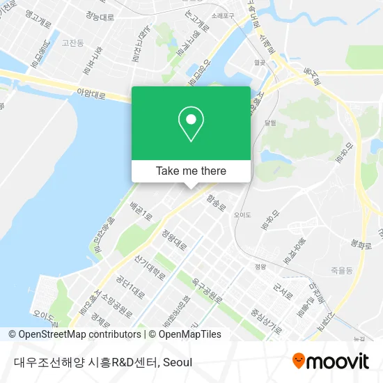 대우조선해양 시흥R&D센터 map
