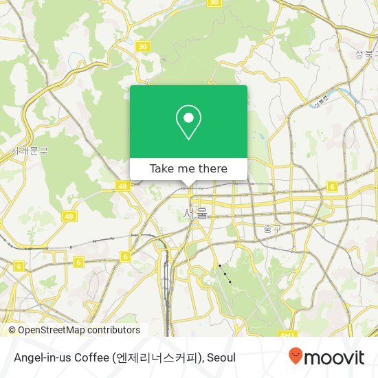 Angel-in-us Coffee (엔제리너스커피) map