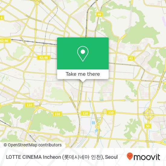 LOTTE CINEMA Incheon (롯데시네마 인천) map