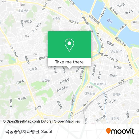 목동중앙치과병원 map