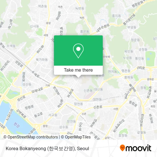 Korea Bokanyeong (한국보간영) map