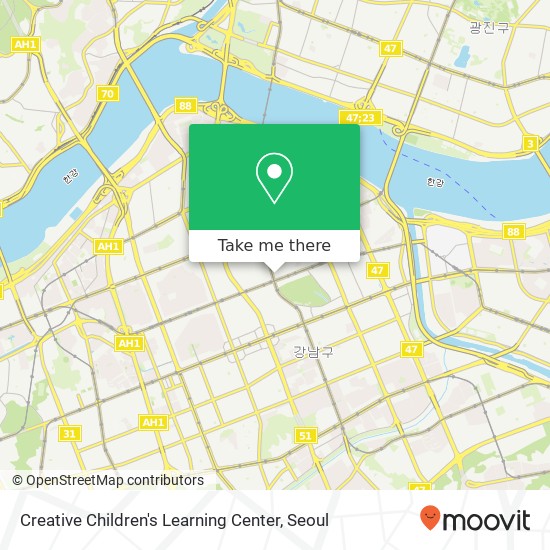 Creative Children's Learning Center map