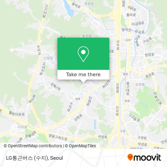 LG통근버스 (수지) map