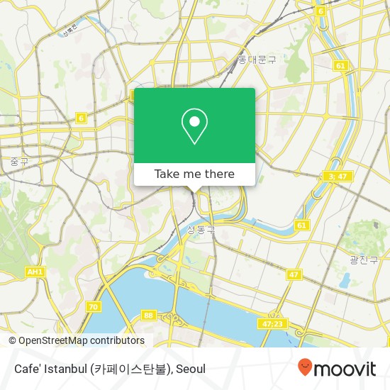 Cafe' Istanbul (카페이스탄불) map