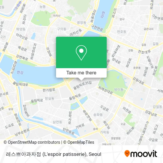 레스쁘아과자점 (L'espoir patisserie) map