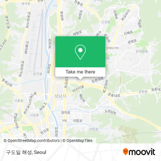 구도일 해성 map