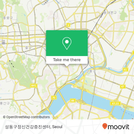 성동구정신건강증진센터 map