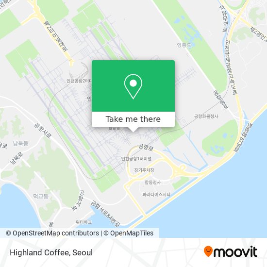 Highland Coffee map