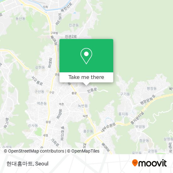 현대홈마트 map
