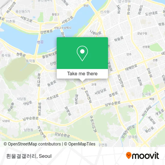 흰물결갤러리 map