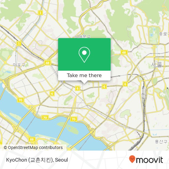 KyoChon (교촌치킨) map