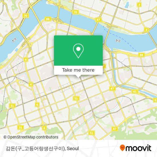감돈(구_고등어랑생선구이) map