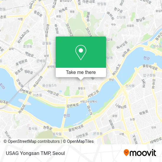 USAG Yongsan TMP map