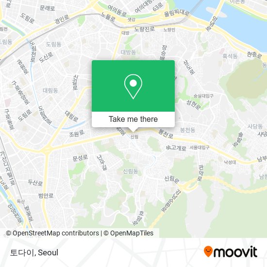 토다이 map