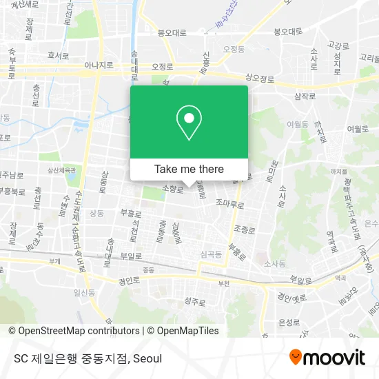 SC 제일은행 중동지점 map