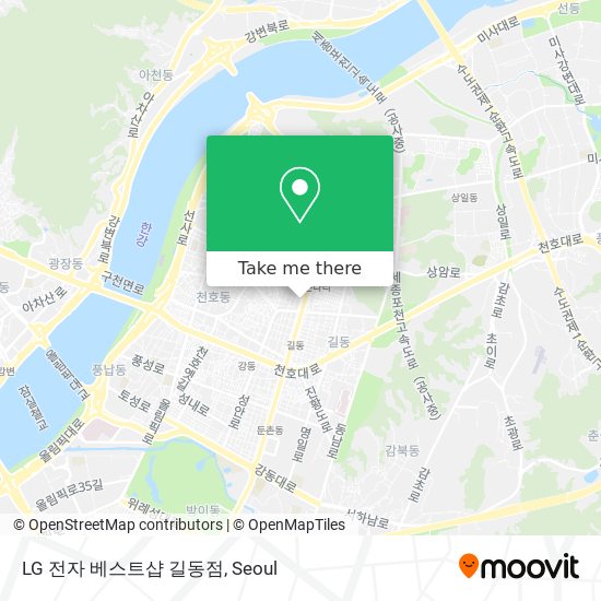 LG 전자 베스트샵 길동점 map