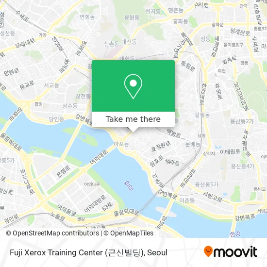 Fuji Xerox Training Center (근신빌딩) map