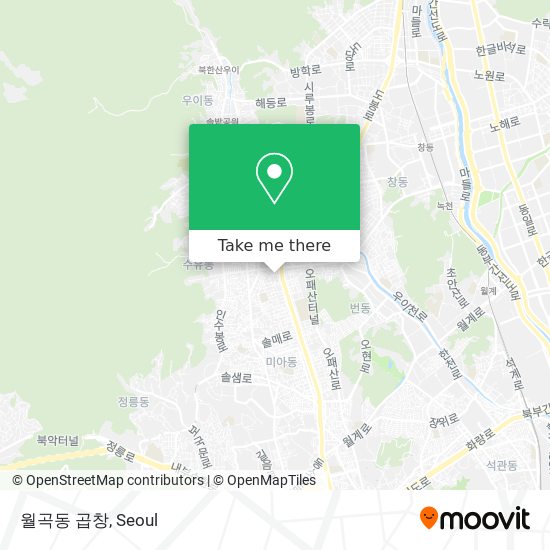 월곡동 곱창 map