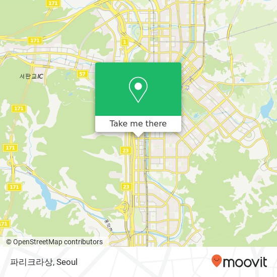 파리크라상 map