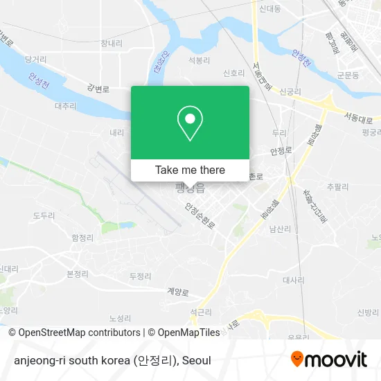 anjeong-ri south korea (안정리) map