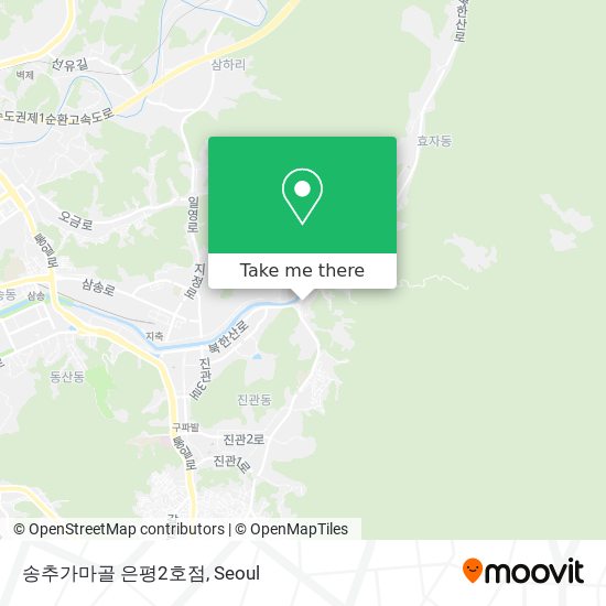 송추가마골 은평2호점 map