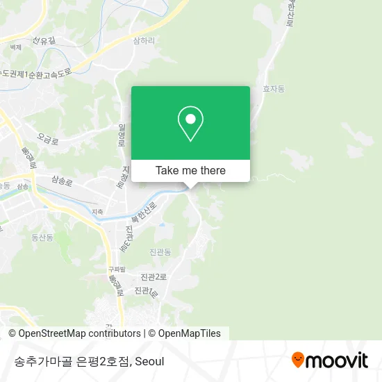 송추가마골 은평2호점 map
