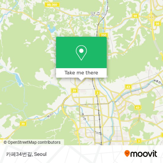 카페34번길 map