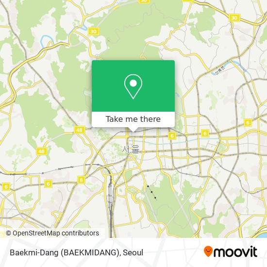 Baekmi-Dang (BAEKMIDANG) map