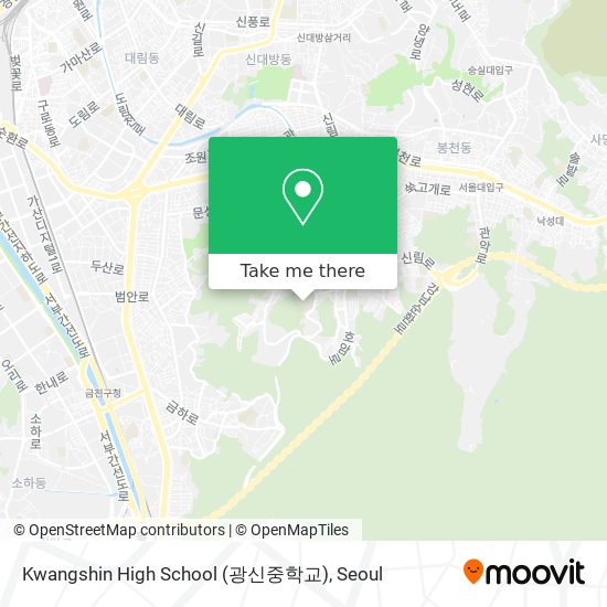 Kwangshin High School (광신중학교) map