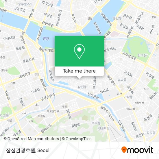 잠실관광호텔 map