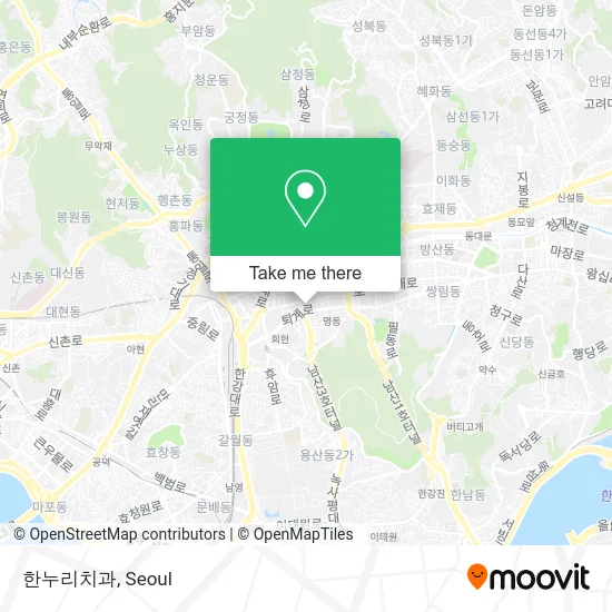 한누리치과 map