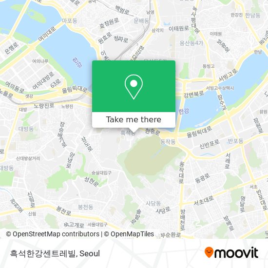 흑석한강센트레빌 map